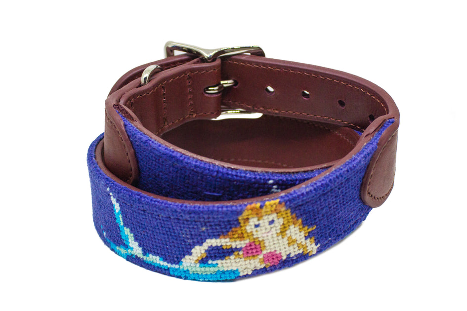 Mermaid top dog collar