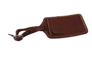 Diagonal Tee Needlepoint Luggage Tag