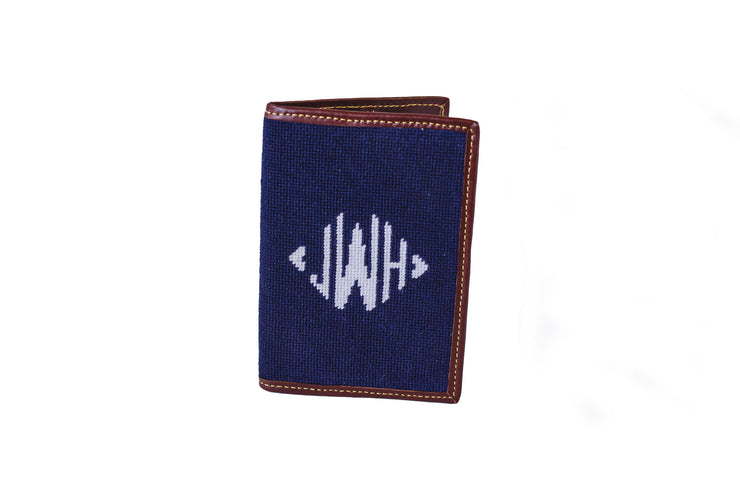 custom needlepoint passport holder