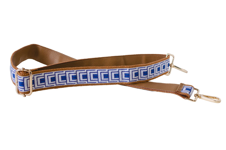 needlepoint crossbody bag strap