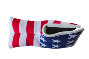 American Flag needlepoint blade putter headcover