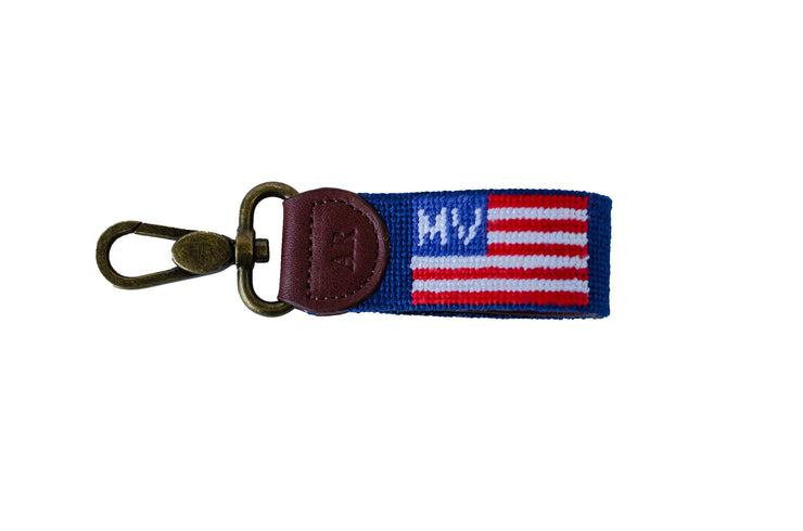 Martha's Vineyard Needlepoint Key Fob