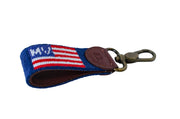 Martha's Vineyard Needlepoint Key Fob