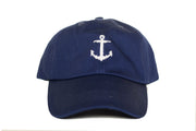 Anchor Needlepoint Hat by Asher Riley