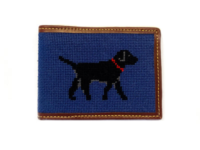 BLACK LAB NEEDLEPOINT WALLET™