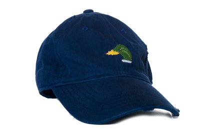 Mallard Needlepoint Hat Asher Riley