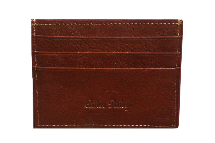 Asher Riley golf clubs needlepoint card wallet