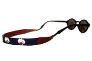 Asher Riley needlepoint cotton boll sunglass straps