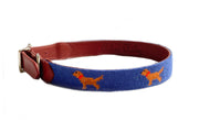 Golden Retriever Needlepoint dog collar