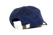 GOLF CLUBS NEEDLEPOINT HAT NAVY