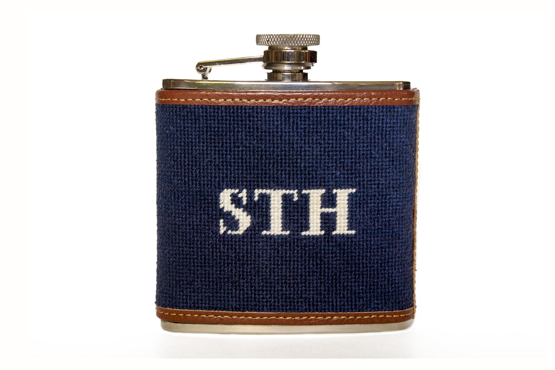 MONOGRAM Needlepoint FLASK™ Asher Riley