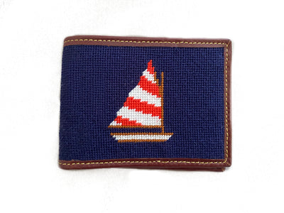 SAIL BOAT NEEDLEPOINT WALLET™