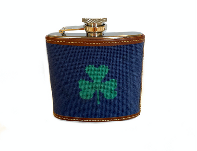 CLOVER NEEDLEPOINT FLASK™