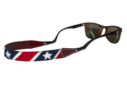 Asher Riley patriot needlepoint sunglass straps