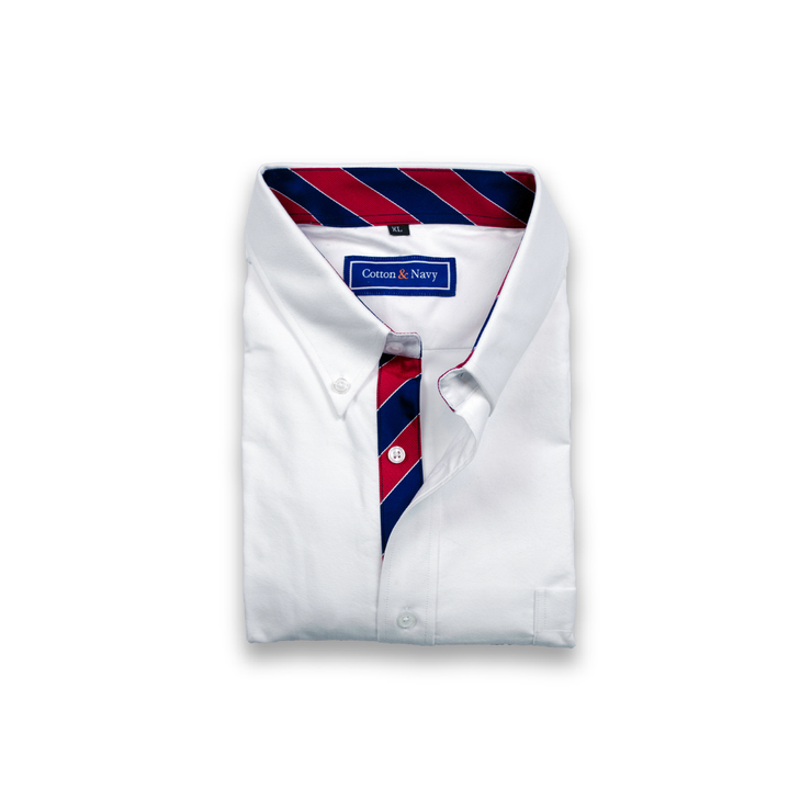 The Campus Sport Shirt by Cotton and Navy
