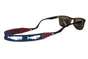 Asher Riley Whale Needlepoint sunglass straps